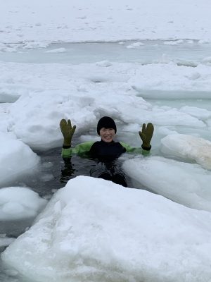 オホーツク海の流氷